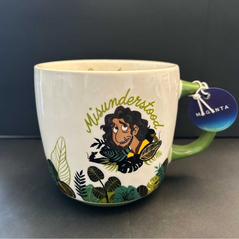 Disney Encanto Bruno “Misunderstood” Mug by Magenta, 18 oz Mug, New